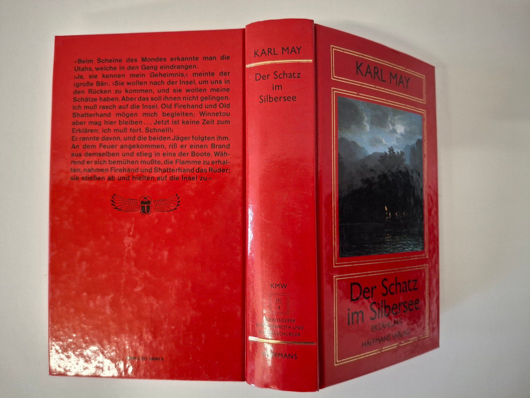 Libri: Karl May - Der Schatz im Silbersee – Usato da Reichenburg venduto da AK307 1