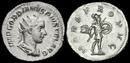 Gordian III, 238–244 n. Chr. Silber-Antoninian