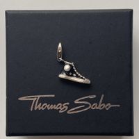 Thomas Sabo Silber 925 Schwarzer Turnschuh Charms