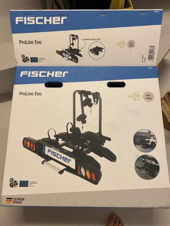 Travi: Fischer Proline Evo Velo-/Fahrradträger für Anhängerkupplung – Nuovo (secondo la descrizione) da Forch venduto da Luhochi 4