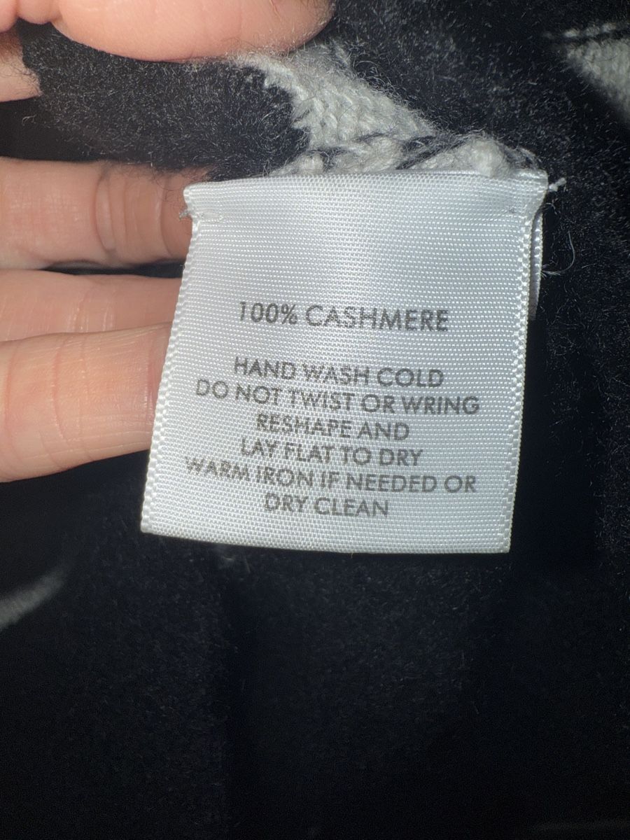Maglioni & Felpe: Cashmere Pullover, Grösse S, schwarz-weiss gestreift. – Usato da Zürich venduto da JOD213 4