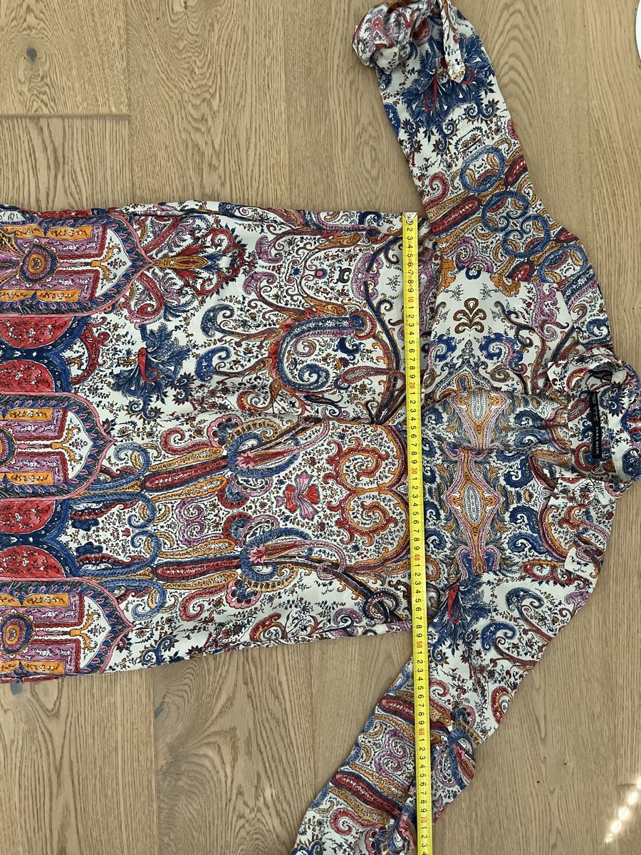 Zara Camicette: Tunika Bluse mit Paisley Muster, Gr. S – Usato da Oensingen venduto da SchickeDame 5