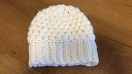 Mütze / Kappe Kind Gr 4-8 J handgemacht NEU