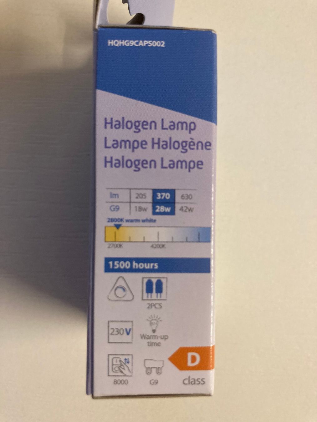 Lampade: 2 Halogen Lampen G9 Sockel – Usato da Dielsdorf venduto da Textron 3