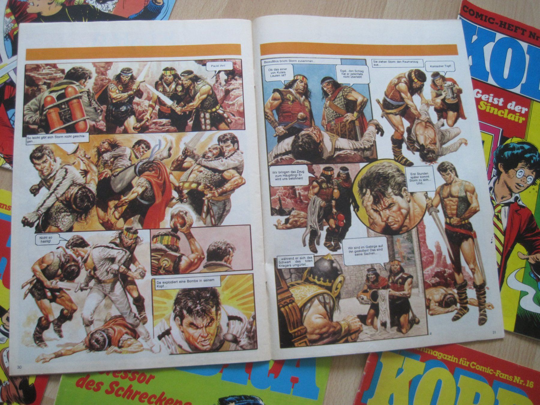 Fumetti: KOBRA Eiserne Hand Storm Archie 1978 Comic LOT V – Usato da Gossau SG venduto da Noryflory 1