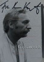 Franz Xaver Kroetz (1946) Schriftsteller - Autogramm