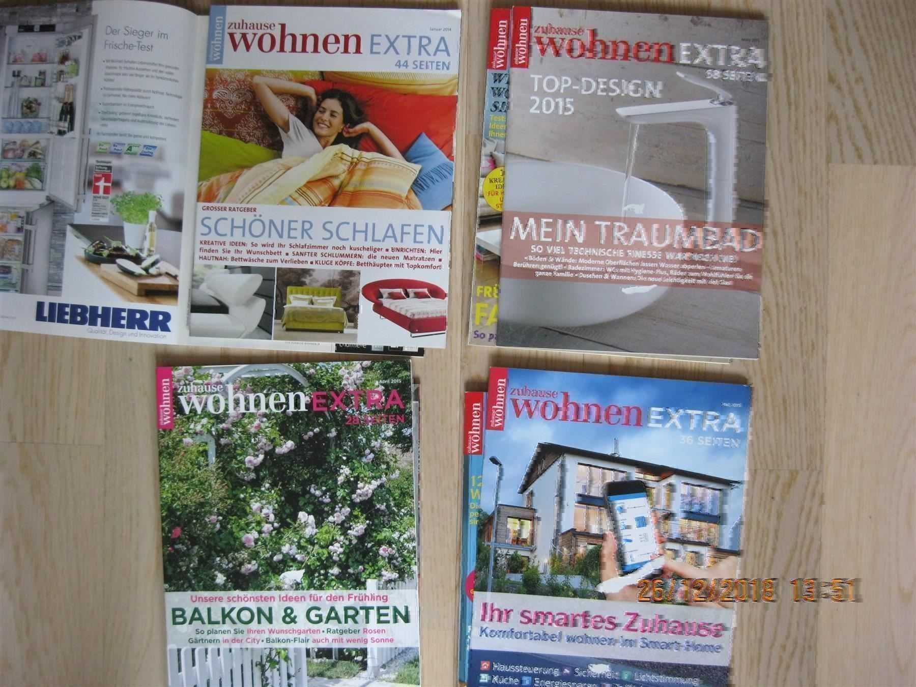 Zeitschriften & Magazine: ZuHause Wohnen 7 Hefte 2015, 1 Heft 2014 – Neu (gemäss Beschreibung) aus Affoltern am Albis von Sabinezc 5
