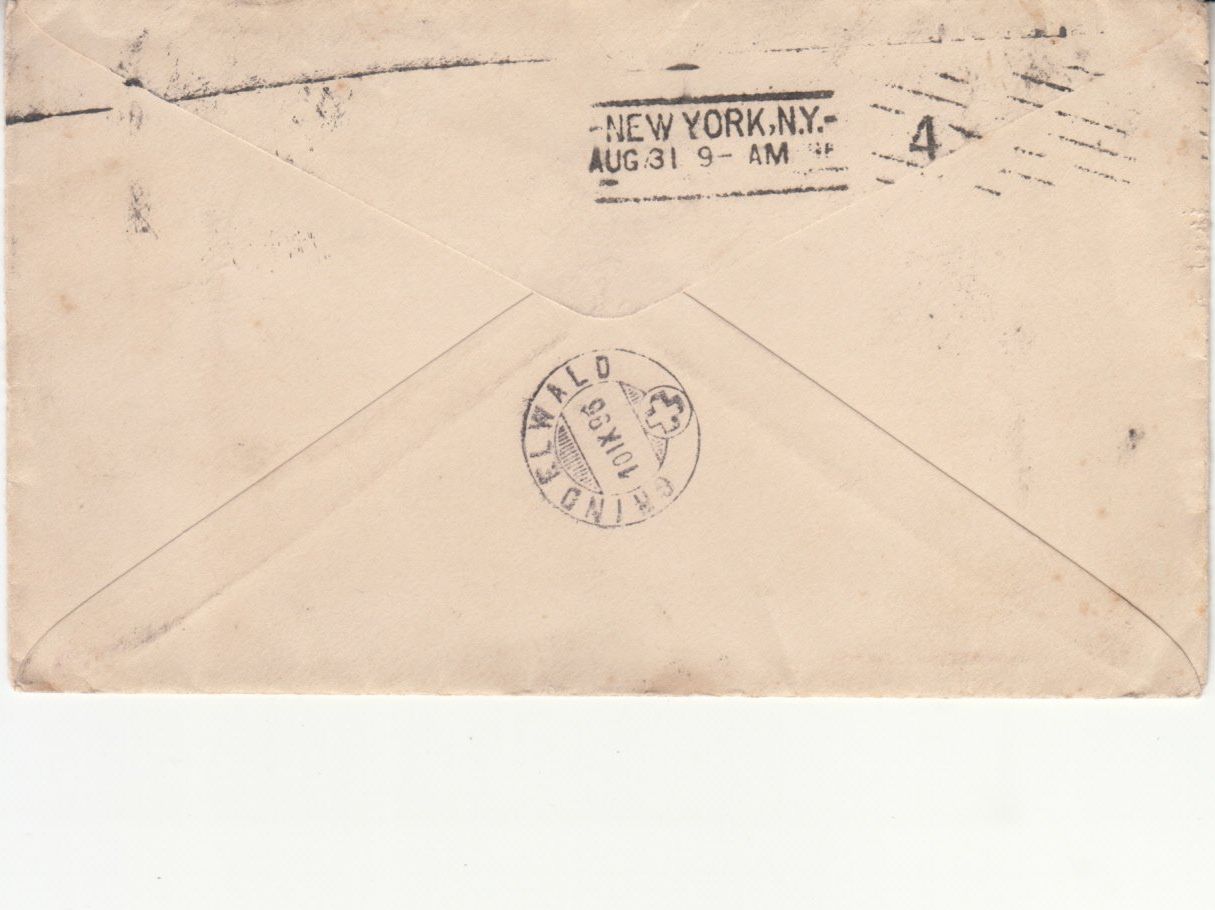 Tutti i francobolli: Chicago - New York - Grindelwald 1896 – Usato da Bürglen TG venduto da StampGraf 1