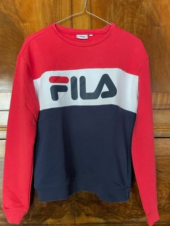 Sweat fila femme bleu blanc outlet rouge