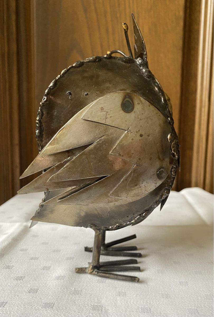 Figuren: Hibou en métal doré – Gebraucht aus Bussigny von jotryfs 3