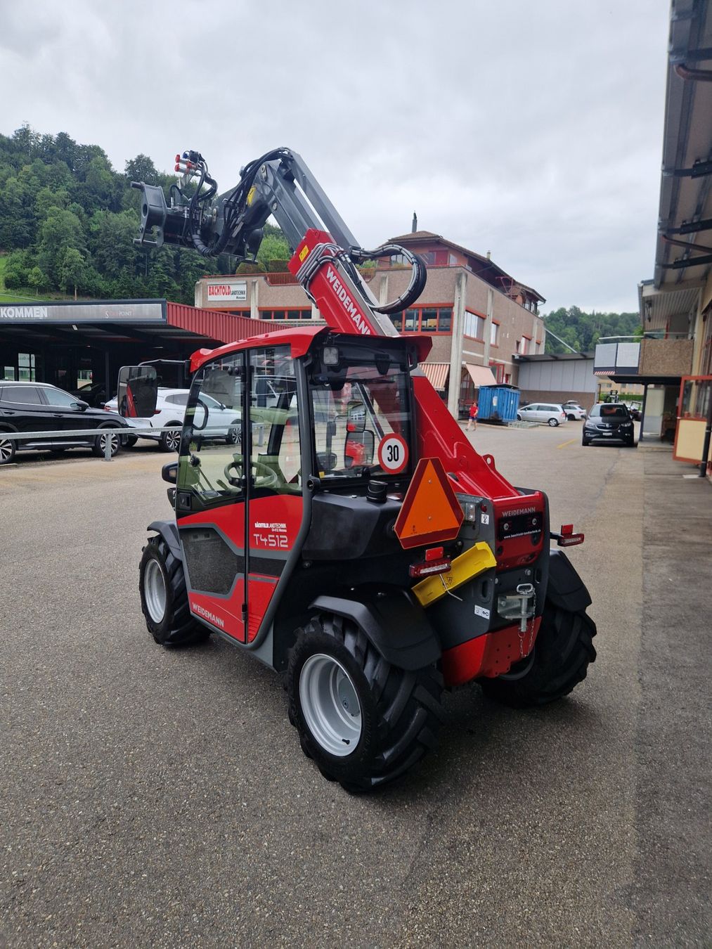 Weidemann Caricatori: Teleskoplader Weidemann 4512  45 PS – Usato da Menznau venduto da 6122 5