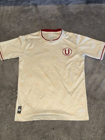 Maillot football Universitario CR, blanc, taille M, bon état