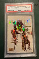 NBA Michael Jordan Skybox premium 98 3Ds PSA8