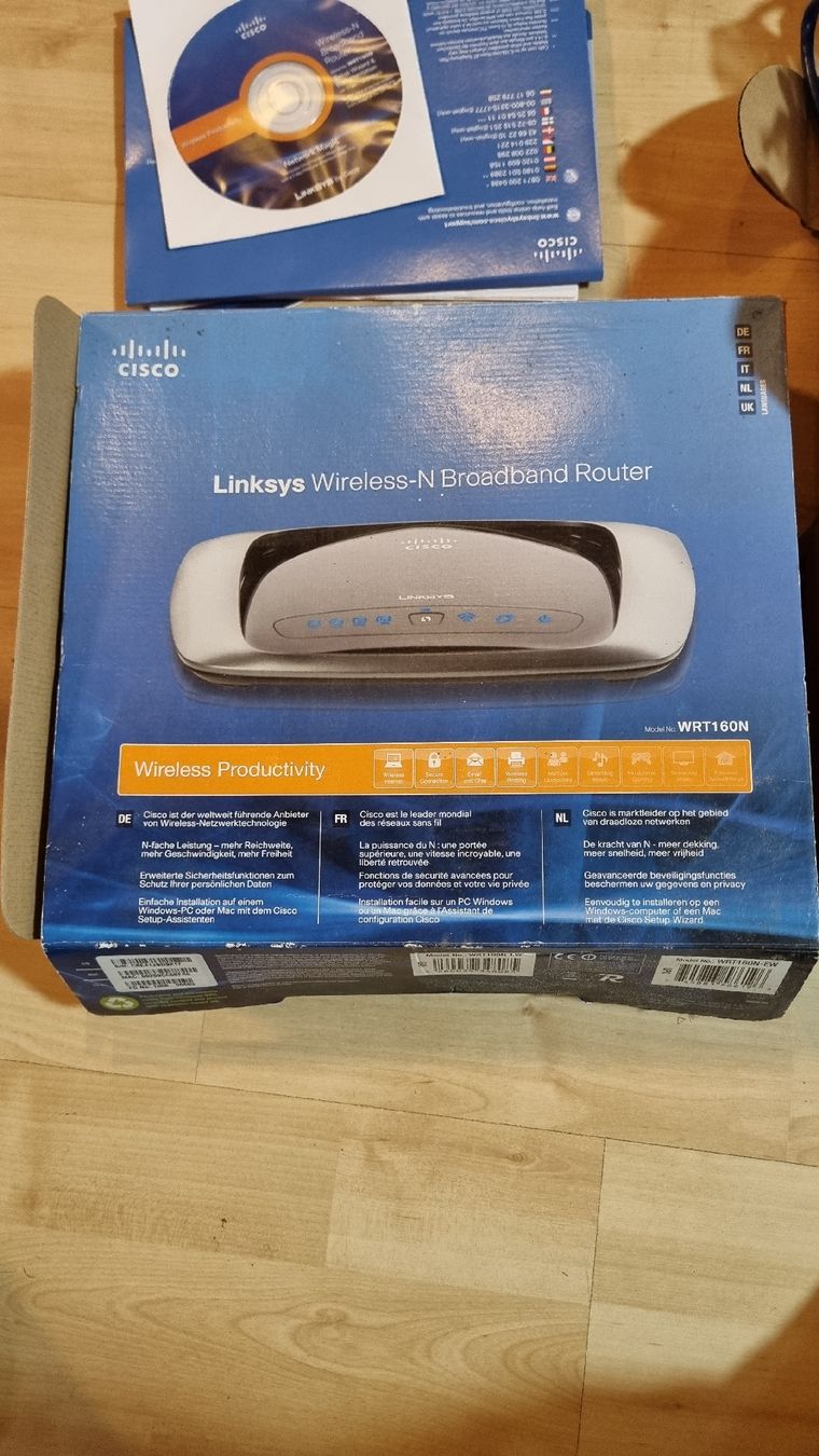 Linksys Modem & Router: diverse Netzwerktechnik, linksys router, cablecom Modem, etc – Usato da Langenthal venduto da ebike-langenthal 3