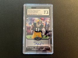Jayden Reed Rookie Steel Signatures CGC 7.5
