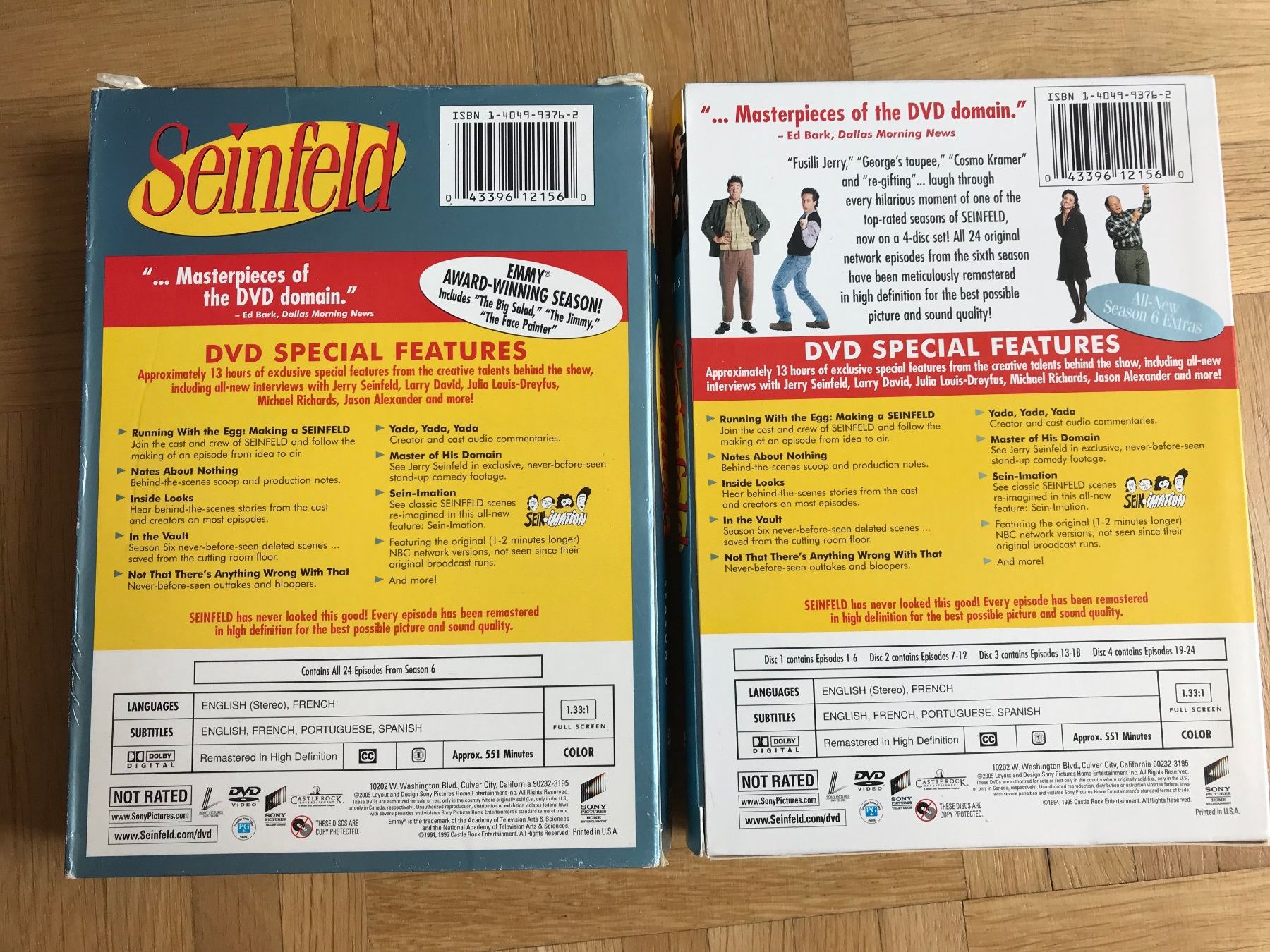 Tutti i DVDs: Seinfeld - Season 6 - DVD – Usato da Zürich venduto da Malcom 4