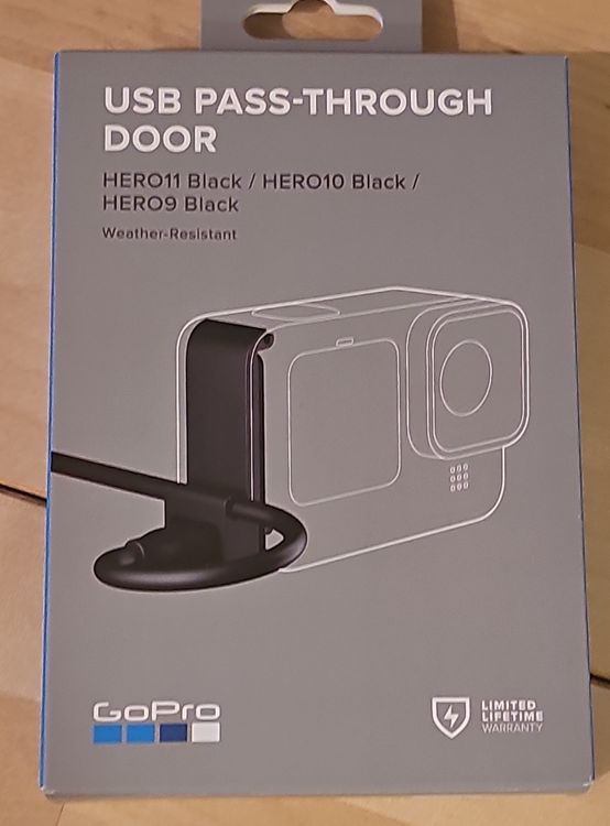 GoPro USB Pass-Through Door pour HERO11,10,9 Black - Neuf (Neuf avec ...