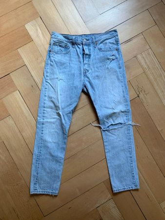 LEVIS - Destroyed Jeans hellblau W31 L28