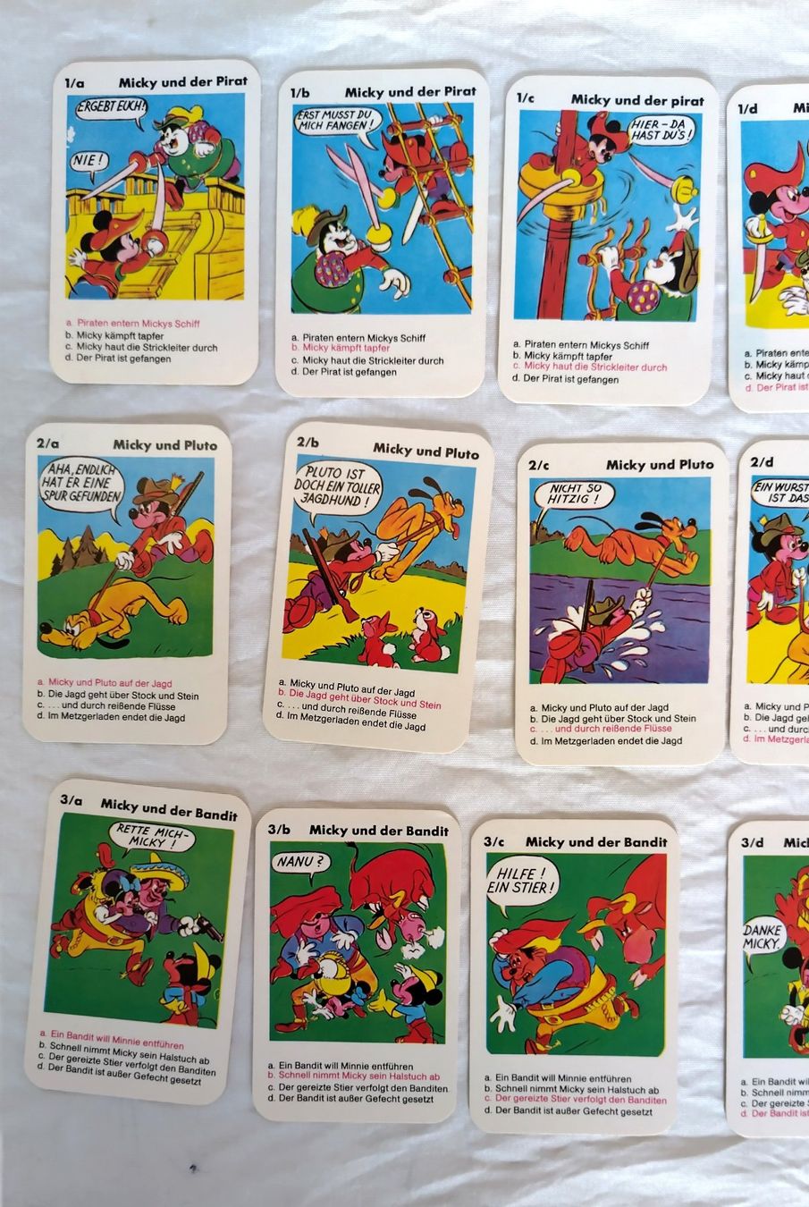 Giochi: Micky Maus Quartett / Super Mini mit 24 Karten ab Fr. 4.- – Usato da Bellach venduto da JingleJerry 4