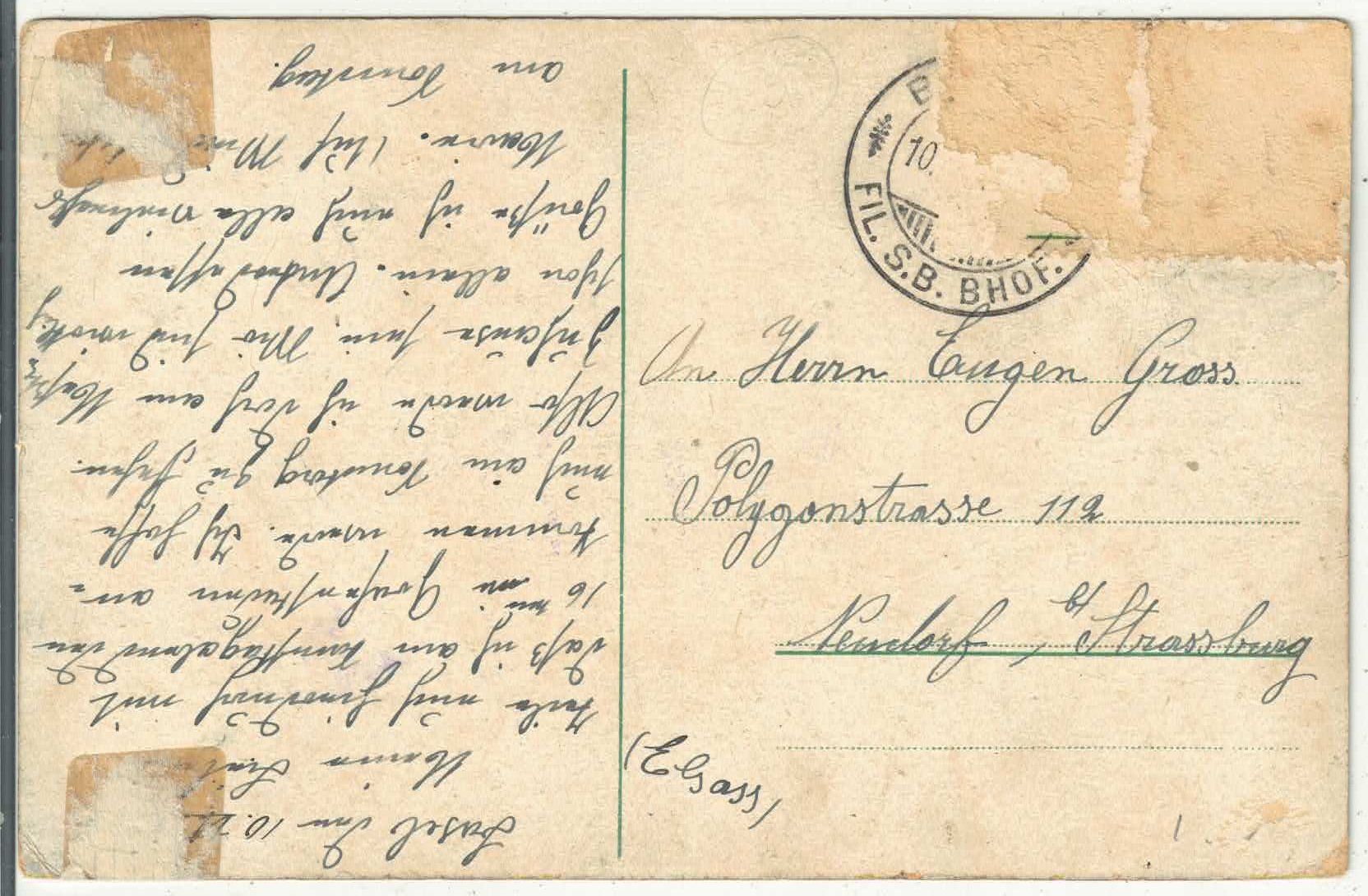 Cartes postales: Basel - Rheinufer - coloriert – D'occasion à Ettingen par Kartenplanet 1