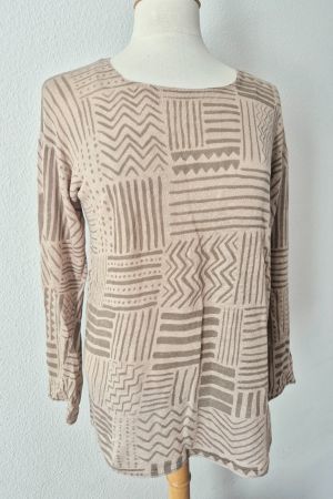 GUDRUN SJÖDEN S M 36 38 PULLOVER PULLI LEINEN LINEN TOP