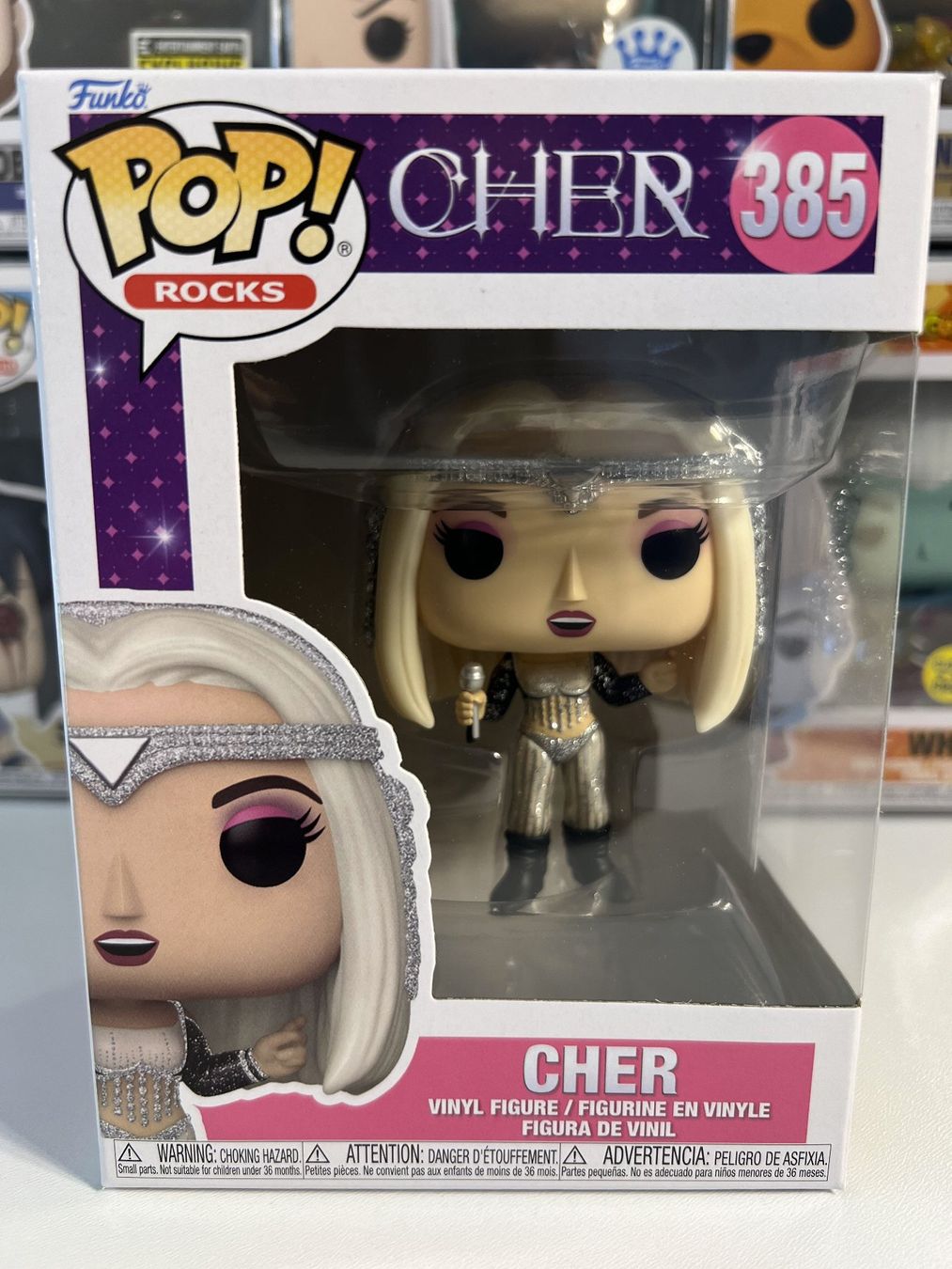 Funko Statuette: Funko POP! Rocks Cher Living Proof - Cher – Nuovo e nell'imballaggio originale da Le Mouret venduto da perfectbijou