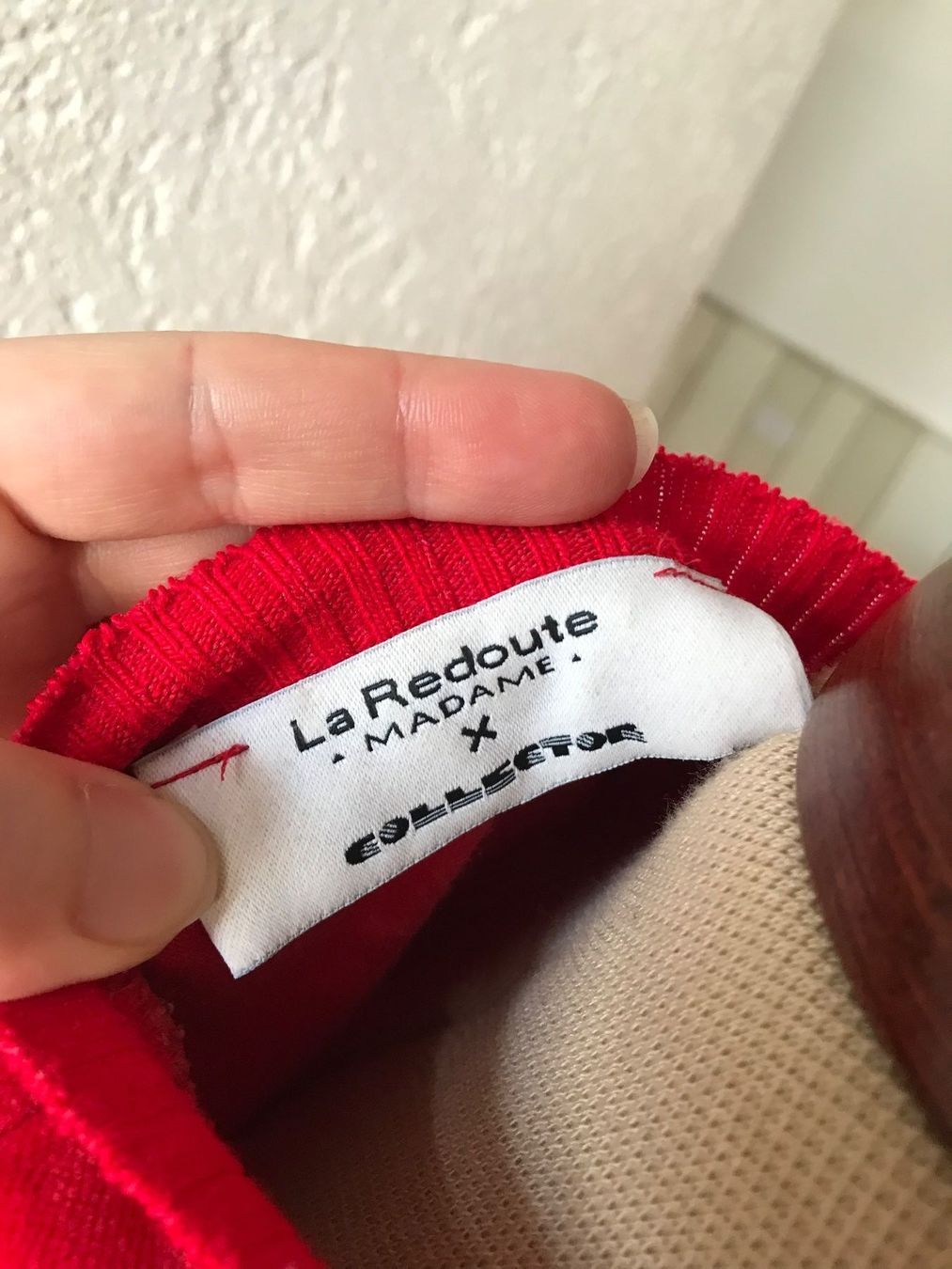 La Redoute Maglioni & Felpe: Pull léger en velours collaboration LaRedoute x Collector – Usato da Basel venduto da Maria-Alexa 3