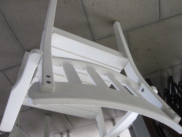 Ikea Sedie: 4 weiße Stühle – Usato da Ehrendingen venduto da spanky11 1