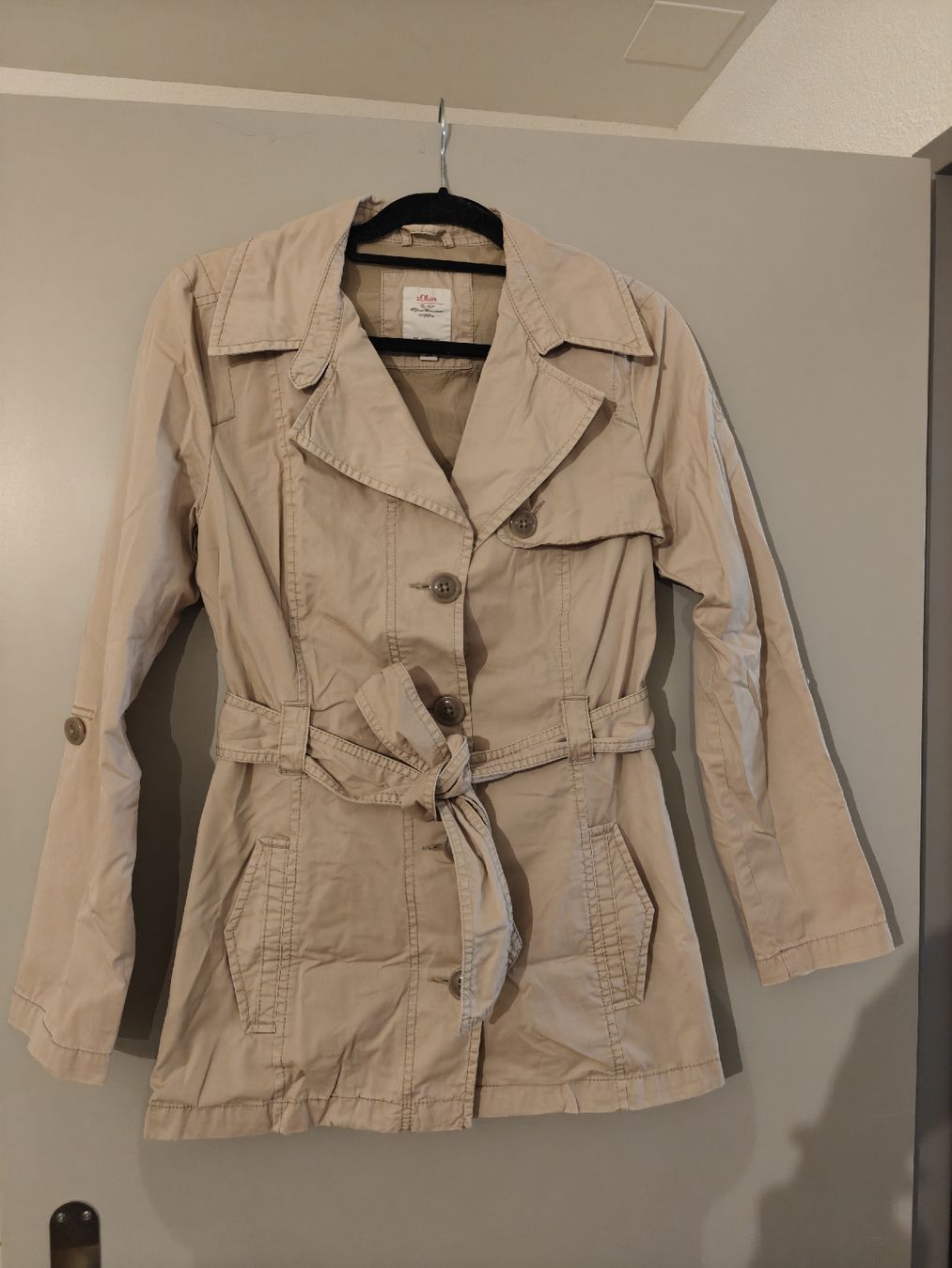 S.Oliver Jacken: Trenchcoat - S. Oliver - Beige - Gr. 34 – Neu (gemäss Beschreibung) aus Winterthur von Dana_33