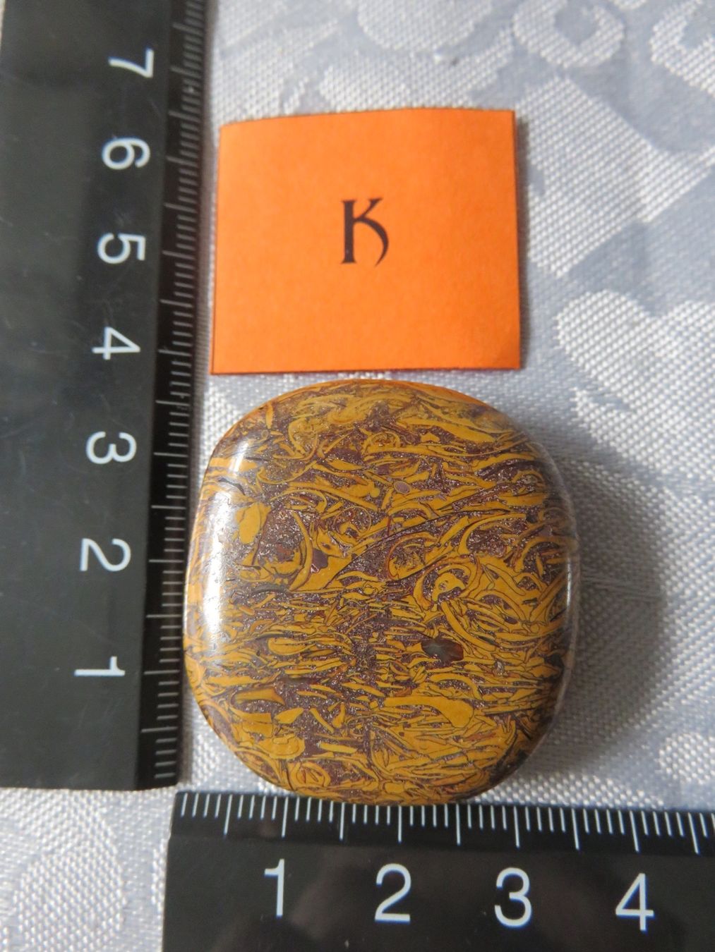 Minerali & Pietre curative: Heilstein fossilienstein – Usato da Rümlang venduto da euqinom16