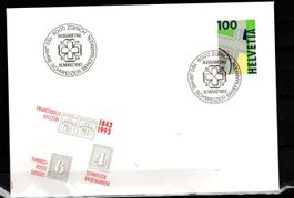 1993 - FDC/150 Jahre Schweiz.Briefmarken/Briefmarke  Sammeln