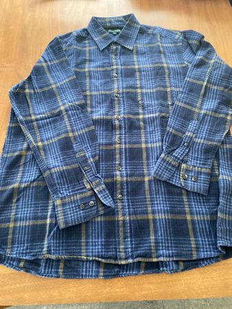 Hemd Langarm kariert Gr. XL Marke Charles Vögele