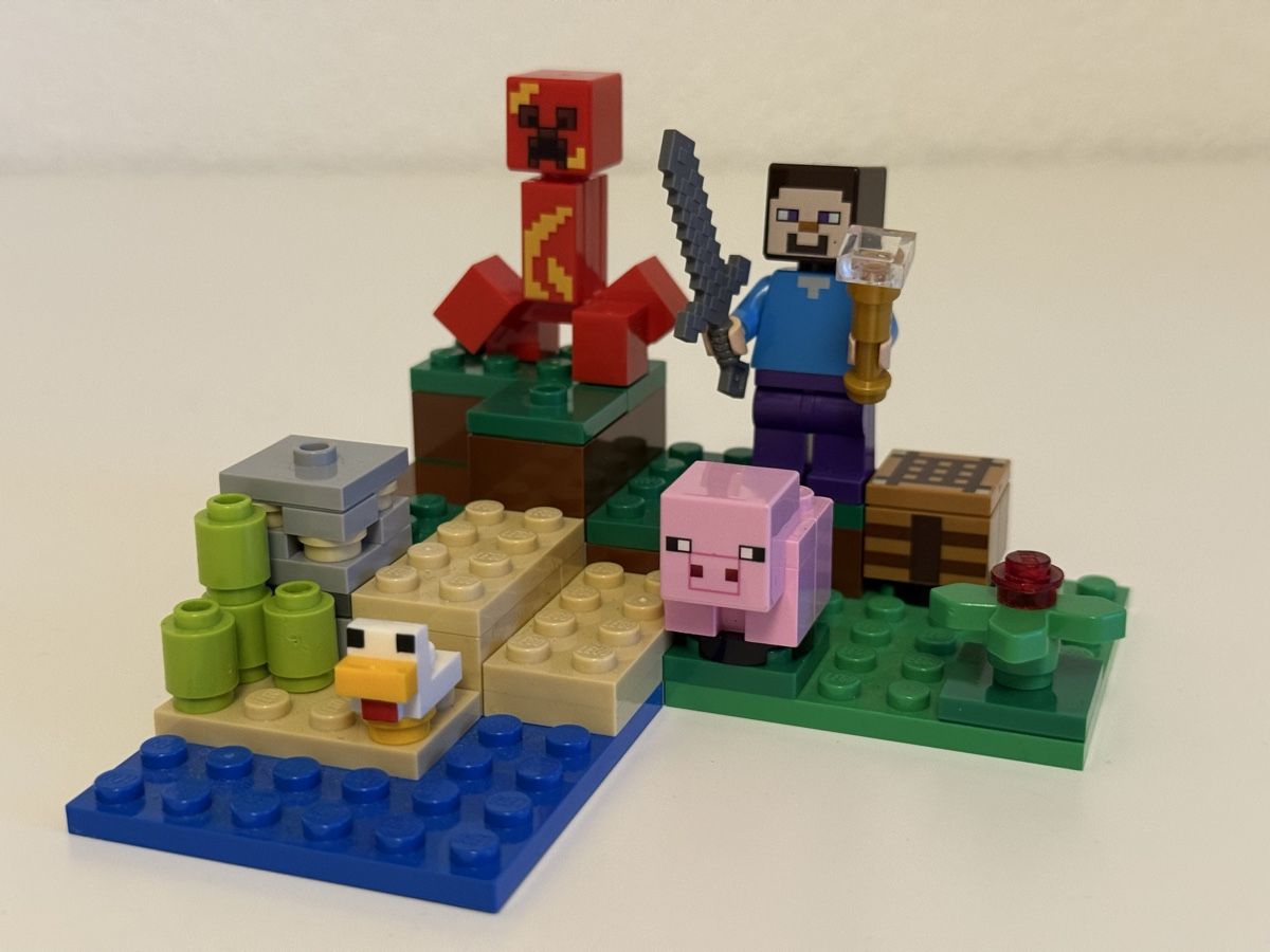 Lego Kit di costruzioni: Lego Minecraft "Der Hinterhalt des Creeper" 21177 – Usato da Suhr venduto da 5im5alabim 2