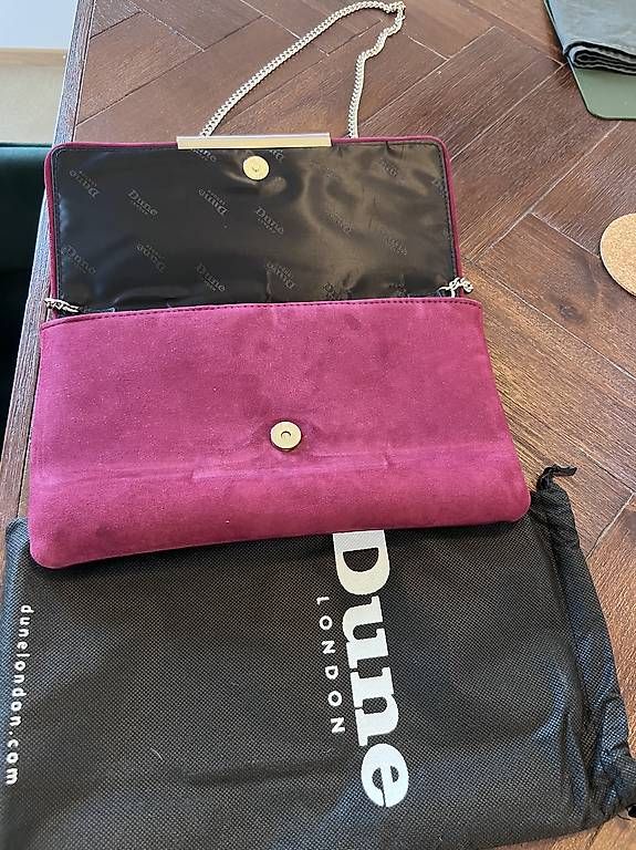 Dune London Borse da donna: Clutch Dune London Weinrot – Usato da Zug venduto da pat_wk9x