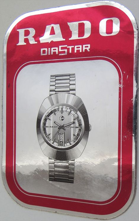 Sticker Rado Diastar (Neu (gemäss Beschreibung)) in Ettingen für CHF 1 ...