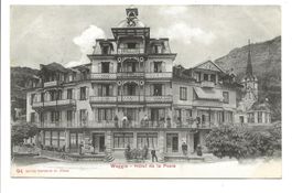 Weggis (LU) Hôtel de la Poste - Terminus - Jugendstil - 1906