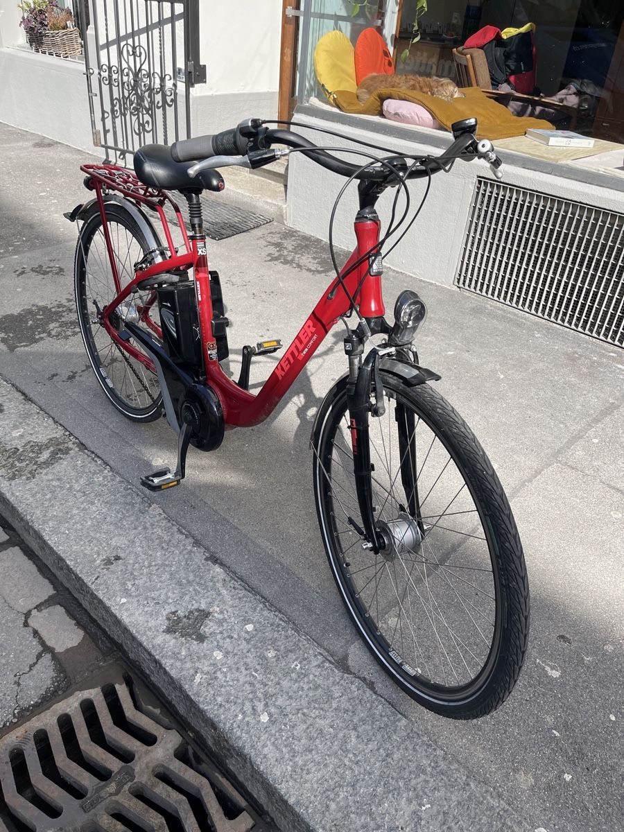 Kettler Biciclette: Kettler Ebike Panasonic Antrieb – Usato da Zürich venduto da Buenzli_Batteries 1