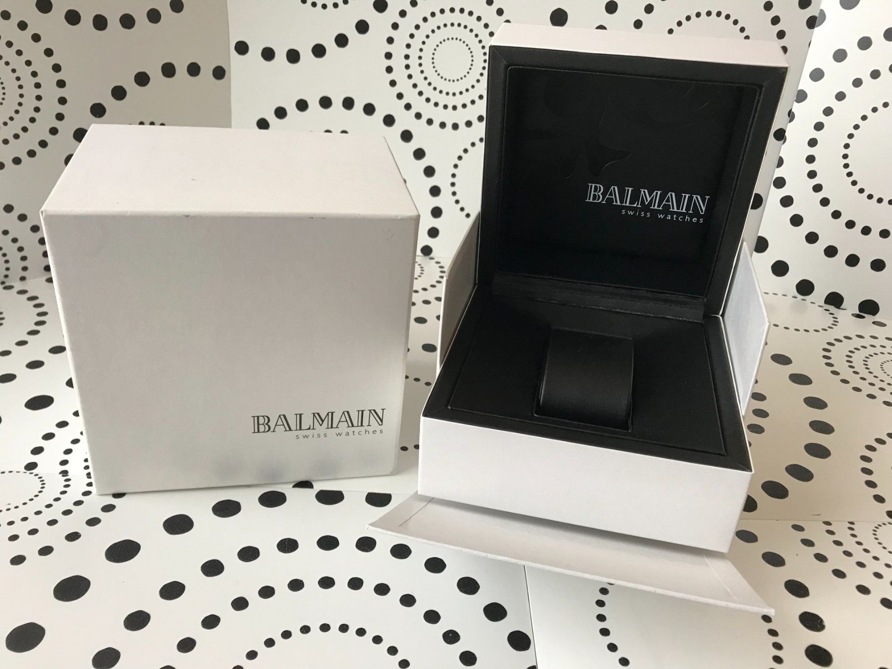 Balmain Uhren: PIERRE BALMAIN ORIGINAL - WATCH CASE BOX ECRIN SCHACHTEL !!! – Gebraucht aus Epalinges von dream-watch