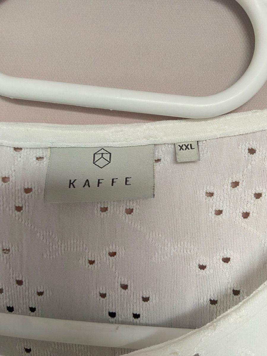Blusen: Kaffe Blusentop Weiss Gr. XXL – Gebraucht aus Boniswil von colabo 1