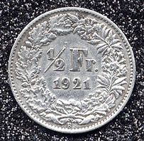 Münze CH Silber "1921"
