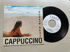 LUPO BIANCO rare Single Cappuccino 80's Italy Synth Pop Kult