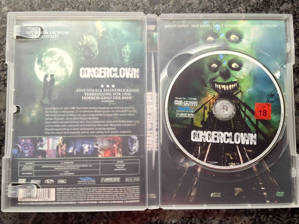 Tutti i DVDs: Gingerclown – Usato da Bern venduto da FloridaPanthers 1