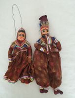 Marionetten. Antike Puppen aus Indien