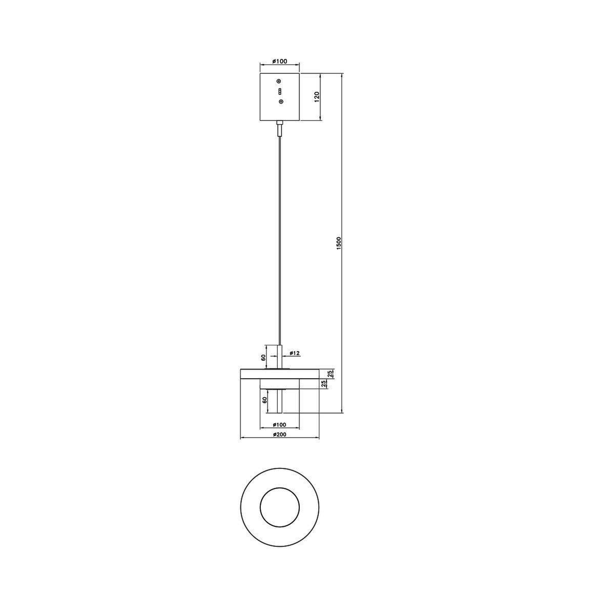 Lampadari & plafoniere: LED Pendelleuchte, Dimmer, CCT, 20 cm Ø – Nuovo (secondo la descrizione) da Kreuzlingen venduto da Smart-Light 8