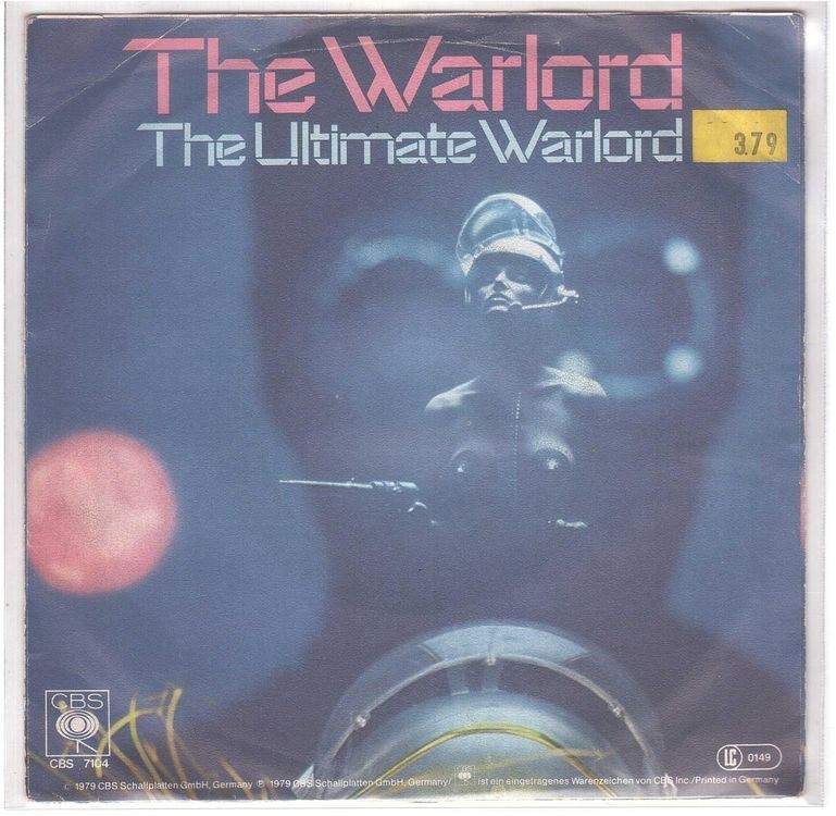 Dischi in vinile: Single7  The Warlord  --  The ultimate warlord – Usato da Rheinau venduto da asteng