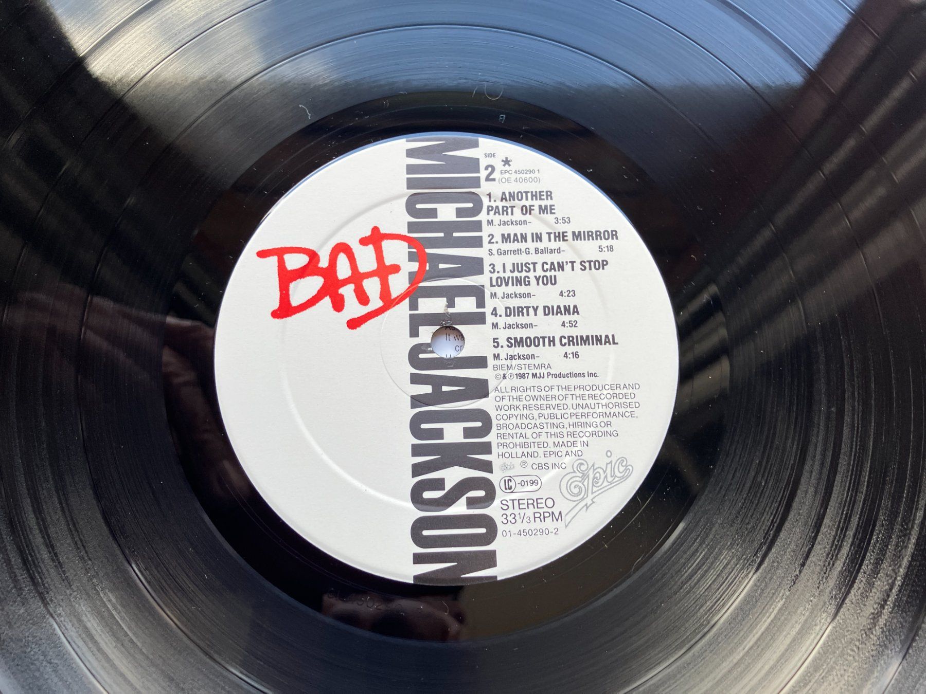 Schallplatten: Michael Jackson – Gebraucht aus Aarwangen von Jukebox3 9