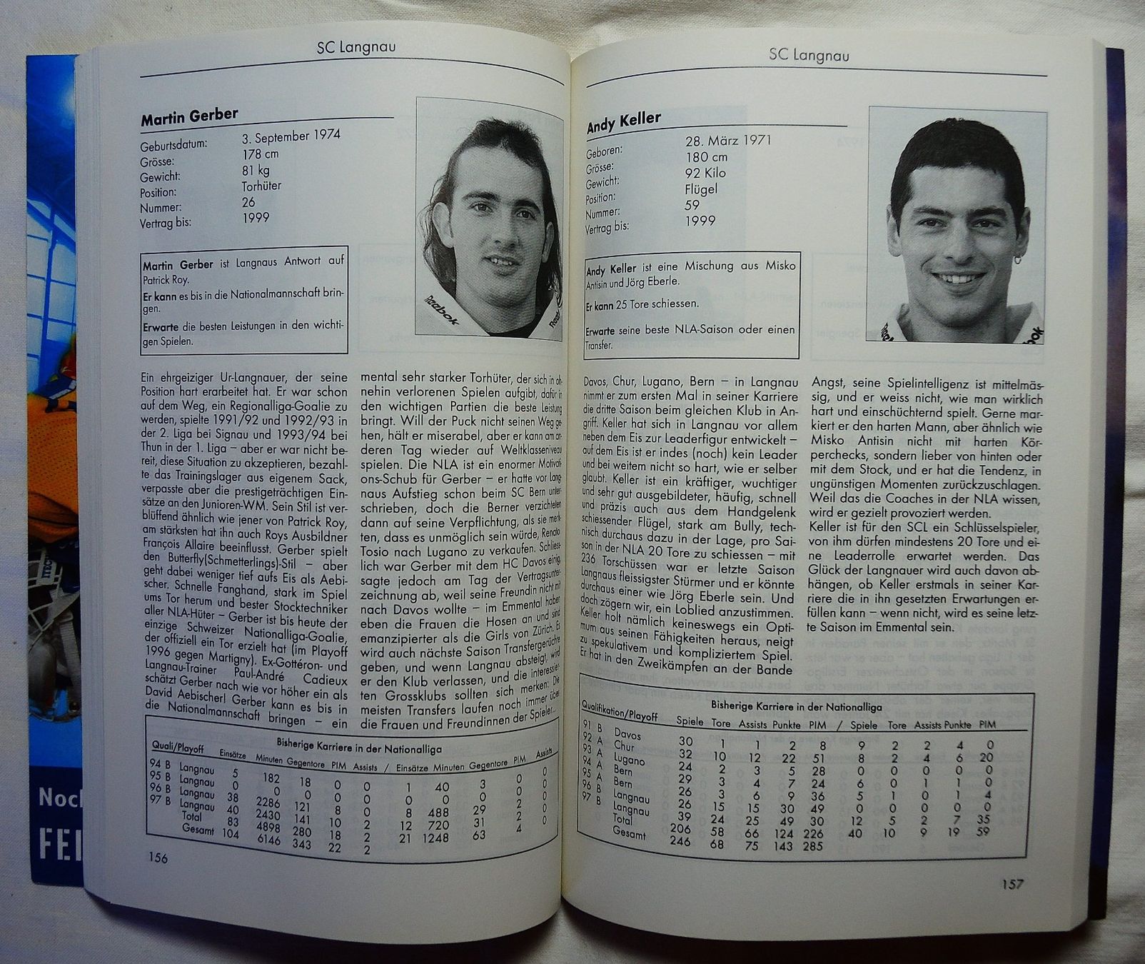 Libri: Eishockey Stars '97  / '99 / '01 / '02 – Usato da Niederried b. Kallnach venduto da hanatim 3