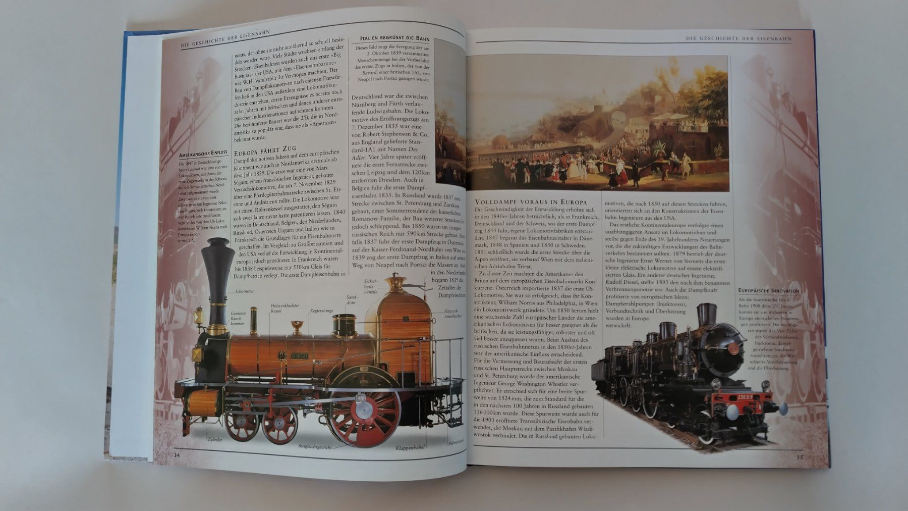 Libri: Die Geschichte der Eisenbahn / Buch 2008 mit 168 Seiten – Usato da Bellach venduto da JingleJerry 4