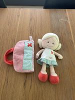 Peluche Nici avec sac docteur et accessoires bon état