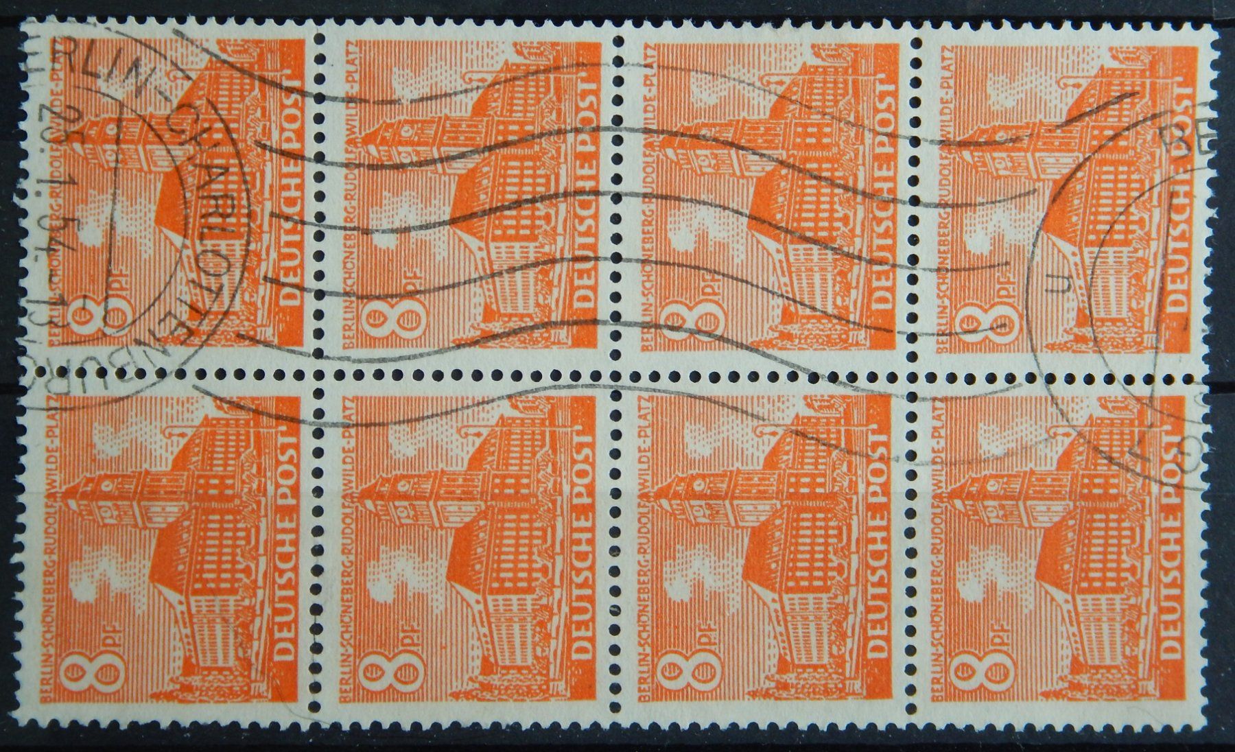 Tutti i francobolli: Berlin Kat. 46 gest. 1949 Kat. 180 Euro – Usato da Zürich venduto da Muehlekauf